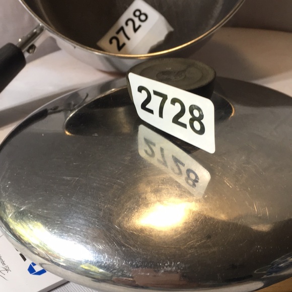 Vintage Revere Ware copper clad stainless 2 quart saucepan hang ring - Picture 10 of 10